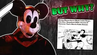 They're Making A Mickey Mouse Horror Movie...