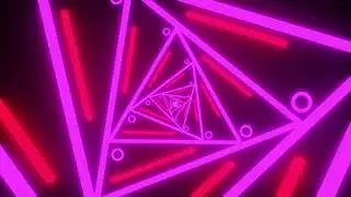 Neon Triangles | Looping Background FREE | After Effects | 2020