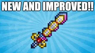 Terraria True Excalibur Has Completely Changed!! Sword Sprite Reworks