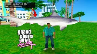 GTA Vice City Shark Spawn New Cheat Code | How Install Shark Spawner Mod | Faizan Gaming