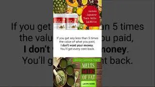 Okinawa Flat Belly Tonic - Ancient Japanese Tonic Melts #short