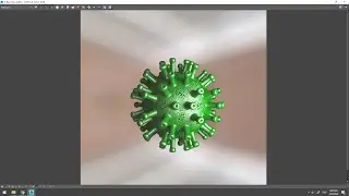 Maya modeling Tutorial:How to create a Virus in less than 3 minutes