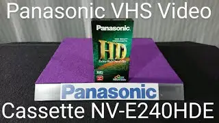 Panasonic VHS Video Cassette NV-E240HDE 001