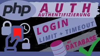 PHP Login - Limit + Timeout mit DATABASE (Anzahl der fehlgeschlagenen Login-Versuche begrenzen)