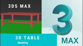 3Ds max Tutorial. Create a 3D Table with 3Ds Max. ( Bangla )