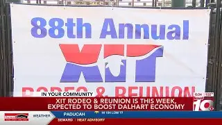 VIDEO: XIT Rodeo & Reunion kicks off this week, expected to boost Dalhart’s economy