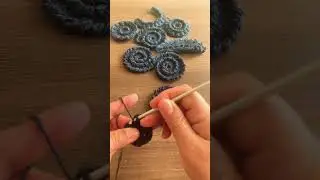 Ракушка в технике ирландского кружева 🐚 Свяжем вместе? 