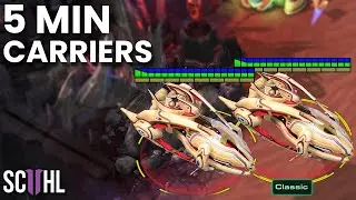 Classic's 5 MINUTE CARRIERS - Starcraft 2: Serral vs. Classic