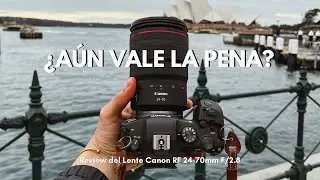 ¿DEBERÍAS COMPRAR ESTE LENTE? Nuevo Review al Lente Canon RF 24 70mm F/2.8
