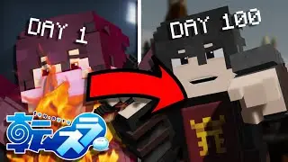 I Played Minecraft That Time I Got Reincarnated as a Slime For 100 DAYS... This Is What Happened