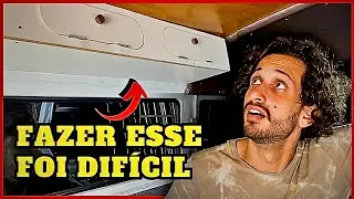 Armário Aéreo Lateral da KOMBI MotorHome • Faça Você Mesmo
