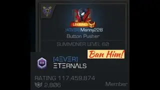 New Type of Cheater with 5 Million Rating Account
