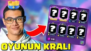 CLASH ROYALE KRALININ DESTESİ ! (elimde büyüdü)