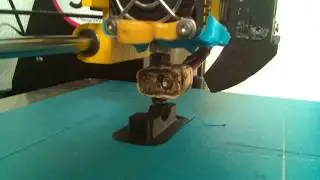 Bowden Clamp - 3D Printing Timelapse