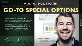 EXCEL PRO TIP: 