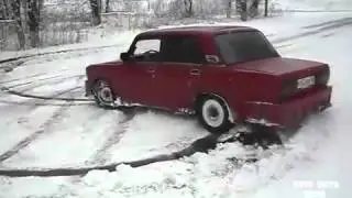 ВАЗ 2106 ДРИФТ ПО СНЕГУ ТЮНИНГ БПАН ДАВИДЫЧ