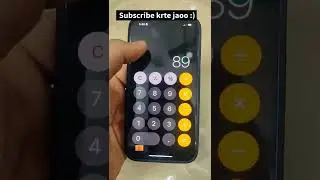 Cool feature in iPhones | How to use calculator in iPhone 11 iPhone 12 iPhone 13| 