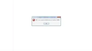 Hướng dẫn sửa lỗi Navicat SQL: Can't connect to mysql server on 'localhost'