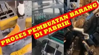 Beginilah Proses pengolahan pembuatan barang di pabrik keren !!!