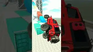 STUNT WITH MODIFIED THAR #viral #trending #gaming #shorts