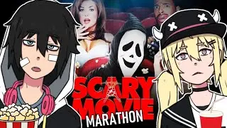 MOVIE NIGHT MARATHON! Watching all Scary Movies!