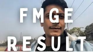 FMGE RESULT  ||  PASS AFTER 6 YEAR + 6 MONTH HARD WORK IN GAUTAM NAGAR