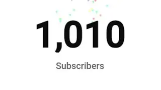 I hit 1000 subscribers?