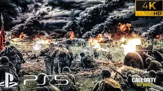 The world War II LOOKS ABSOLUTELY TERRIFYING | Realistic graphics [4K 60FPS HDR] Call of Duty
