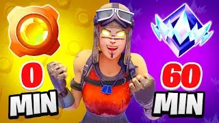How Much Can I RANK UP in 1 Hour? (OG Fortnite)