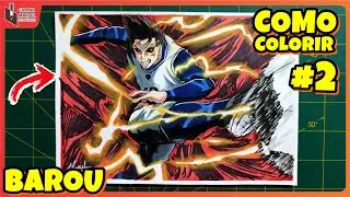 COMO DESENHAR O BAROU ANIME BLUE LOCK PASSO A PASSO COMPLETO #2