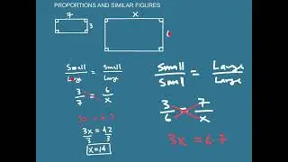 PROPORTIONS AND SIMILAR FIGURES