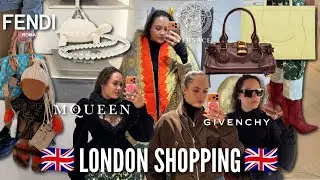*NEW IN* Luxury Shopping Vlog 2025 ft. Versace, McQueen, Givenchy etc.