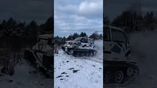Бешеная ОКА на гусеницах