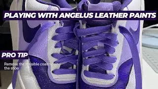 How to customize shoes with Angelus paints