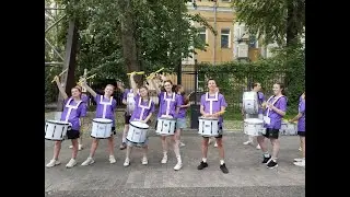Ансамбль барабанщиков - сад им. Н.Э. Баумана 2024 год!