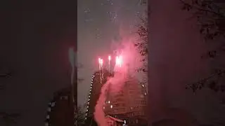 Новогодний салют 2024 год Зелёного Дракона