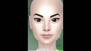 The Sims4 anime I Аниме горничная№2I sims4 cas#shorts