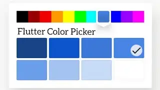 Color Picker in Flutter | Flutter Tutorials | Flutter by Google | 