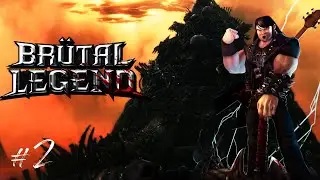 Brutal Legend Полное прохождение #2 – Лемми лечит на толстых басовых струнах!