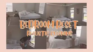 Bedroom Reset / Realistic Cleaning / Relax and clean with me / Cleaning Motivation