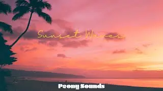 Sunset Waves and Relaxing Piano Music ASMR | 파도소리와 피아노 음악 (8 hours/dark screen after 1 min)