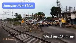 Santipur Railway Station |Santipur Bypass NH-12 Connector |Municipal Highway Santipur |Santipur City
