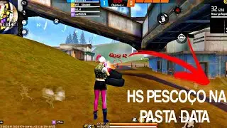 SAIU!! HS PESCOÇO NA PASTA DATA COM FFH4X MOBILE CRACKED ATUALIZADO 100% ANTIBAN ANTI-BLACKLIST ✅