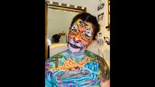 Body paint El Libro de la selva.