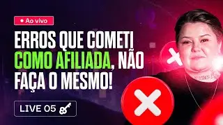 Os 5 ERROS que farão você PERDER DINHEIRO como Afiliado Iniciante