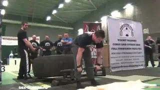 Блюущий силач из выпуска +100500 (Рвёт, блюёт пауэрлифтер)