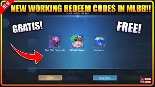 CLAIM! NEW WORKING REDEEM CODES (3 NEW CODES!) - MLBB
