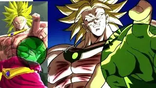 ( Side By Side ) LF Super Saiyan Broly! References! in Dragon Ball Legends