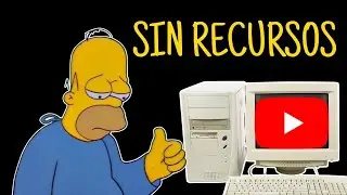 Cómo intenté ser YouTuber Sin Recursos 