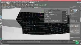Maya 2016 Modeling screw thread Beginner Tutorial Easy